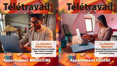 télétravailler dans les appartements de melusina